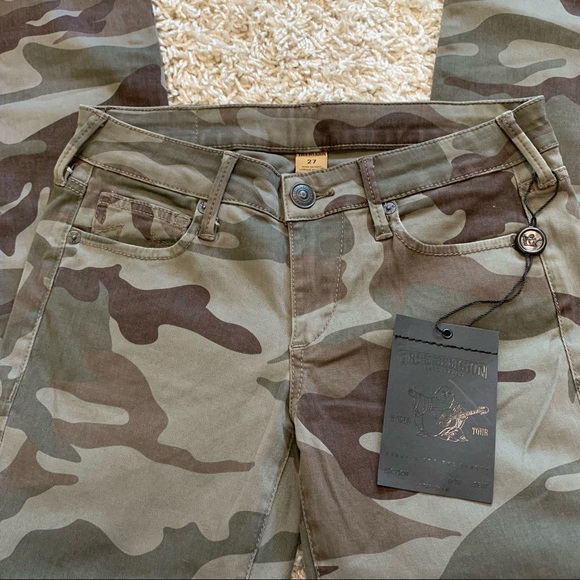 NWT- Sold out! True Religion Casey Camouflage Jean - Picture 6 of 8